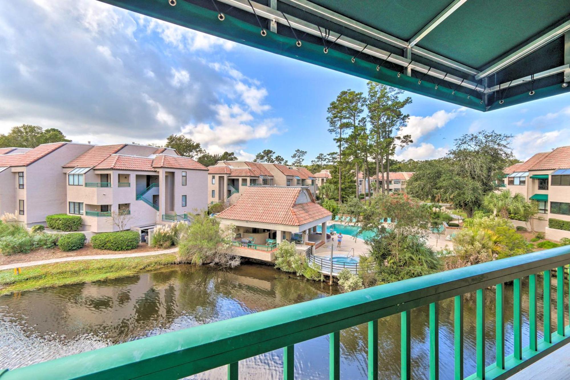 2 Mi To Beach Dog-Friendly Hilton Head Condo! Hilton Head Island Exterior foto